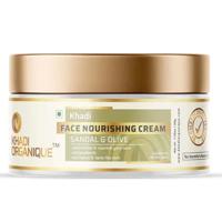 Khadi Organique Sandal & Olive Face Nourishing Cream (With Sheabutter) 50g