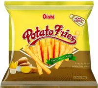 Oishi Potato Fries 50Gm Plain Salted Pack Of 50 (UAE Delivery Only) - thumbnail