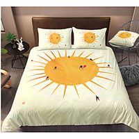 Colorful Tie Dye Duvet Cover Set Boho Hippie Bedding Set Rainbow Tie Dyed Comforter Cover Queen 3 Pieces for Kids Teens Adults 1 miniinthebox - thumbnail