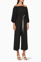 Adorato Off-Shoulder Jumpsuit - thumbnail