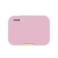 Munchbox Midi5 Pink Flamingo Lemon Latch Pink/Yellow Lunchbox - thumbnail