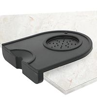 1pc Black Small Single Head Silicone Coffee Pressing Powder Pad. Lightinthebox - thumbnail