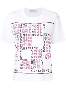 Valentino logo T-shirt - White