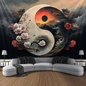 Eight Trigrams Hanging Tapestry Wall Art Large Tapestry Mural Decor Photograph Backdrop Blanket Curtain Home Bedroom Living Room Decoration miniinthebox