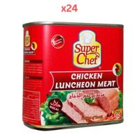 Super Chef Chicken Luncheon Meat 320Gm (Pack Of 24)