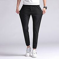 Men's Hiking Pants Trousers Solid Color Summer Outdoor Quick Dry Breathable Soft Wear Resistance Spandex Bottoms Dark Grey Black Grey Rough Black Light Grey Hunting Fishing Camping  Hiking  Caving Lightinthebox - thumbnail