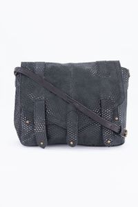 Womens Polka Dots Cross Body Bags 23 H x 26 L x 9.5 W cm  Black
