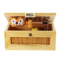 Pre-assembled Useless Box Cute Tiger Gimmicky Fun Geek Gadget Toy Gift Home Office Desk Decor