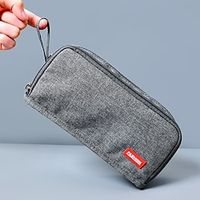 PencilCasePenPouchMarkerBag Creative Wear-Resistant Multifunction Canvas for School Office Business Lightinthebox - thumbnail