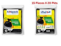 Hotpack Garbage Bag 95 X 120 Cm 60 Gallon 15 Pieces