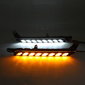 OTOLAMPARA 1 Kit OEM Toyota Factory Car LED Daytime Running Light Bulbs for Toyota Hilux Double Color Lightness IP67 Waterproof 32W Super Bright DRL Turn Signal Lamp Lightinthebox