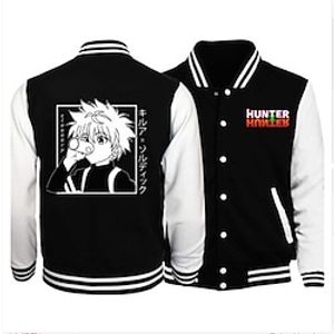 Inspired by My Hero Academia Todoroki Shoto Bakugou Katsuki Deku Outerwear Anime Printing Coat For Men's Women's Unisex Adults' Hot Stamping Polyster Lightinthebox