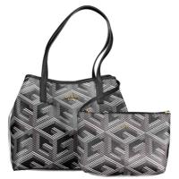 Guess Jeans Black Polyethylene Handbag - GU-20093 - thumbnail