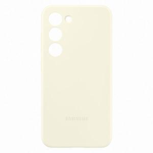 Samsung Case S23 Silicone Cover | Beige Color | EF-PS911TUEGWW