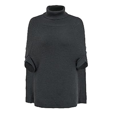 Women's Pullover Sweater Jumper Crochet Knit Knitted Pure Color Turtleneck Stylish Elegant Daily Going out Fall Winter White Black S M L miniinthebox