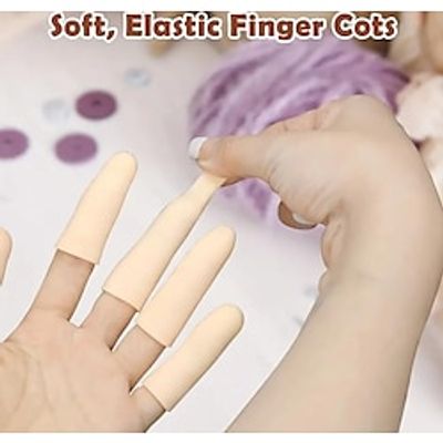 10Pcs Silicone Gel Tubes Finger Toe Separator Wound Protection Foot Blister Protect Feet Pain Relief Foot Care Tool miniinthebox