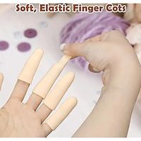 10Pcs Silicone Gel Tubes Finger Toe Separator Wound Protection Foot Blister Protect Feet Pain Relief Foot Care Tool miniinthebox