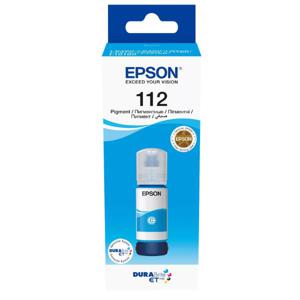 Epson 112 EcoTank Pigment Ink Bottle | Color Cyan | C13T06C24A