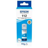 Epson 112 EcoTank Pigment Ink Bottle | Color Cyan | C13T06C24A