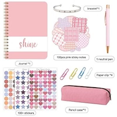 DIY Journal Set 200PCS for Girls, Arts and Crafts for Kids Scrapbook Diary Supplies Kit, Personalized Diary Stuff for Teens, Great Gift for Girl Lightinthebox DIY Journal Set 200PCS for Girls, Arts and Crafts for Kids Scrapbook Diary Supplies Kit, Personalized Diary Stuff for Teens, Great Gift for Girl Lightinthebox