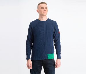 Mens K-Statues Pullover Sweater  Navy