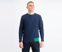 Mens K-Statues Pullover Sweater  Navy - thumbnail