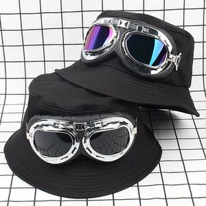 Glassess Pattern Foldable Fisherman Hat