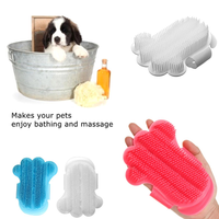 Cat Dog Pet Cleaning Hair Shedding Massage Grooming Rubber Glove Bath Brush Comb