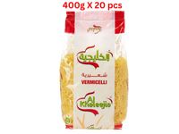 Al Khaleejia Verm Thin Pillowpack Vermicelli K-956 (Pack Of 20 X 400g)