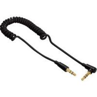 Hama HAM-122326 Flexi-Slim-Coiled Cord, 3.5 mm jack plug 90Â° - Stereo, 1.5m