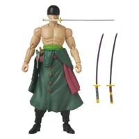 Bandai Anime Heroes One Piece Roronoa Zoro 3 Swords Style 6.5inch - 37052