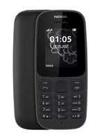 Nokia 105, 4G, Black