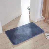 Imitation Rabbit Plush Door Mat Living Room Bedroom Absorbent Carpet Floor Mat Entry Door Mat Bathroom Kitchen Mat Carpet Mat Lightinthebox - thumbnail