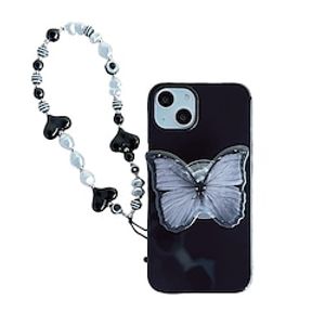 Phone Case For Apple Classic Series iPhone 13 Pro Max 12 11 X XR XS Max Bumper Frame with Stand Shockproof Butterfly TPU miniinthebox