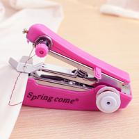 Portable Mini Manual Clothes Sewing Machine Handcraft DIY - thumbnail