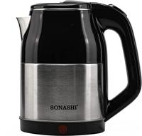 Sonashi 1.8 Litres Stainless Steel Cordless Kettle SKT-1811, (SKT-1811)