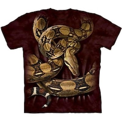 Kids Boys T shirt Short Sleeve 3D Print Animal Wine Children Tops Spring Summer Active Fashion Daily Daily Outdoor Regular Fit 3-12 Years Lightinthebox