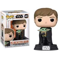 Funko Pop Television The Mandalorian - Luke Skywalker With Grogu