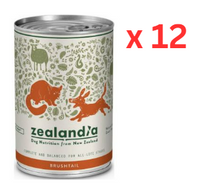 Zealandia Dog Wet Food Brushtail 370gmx12 - thumbnail