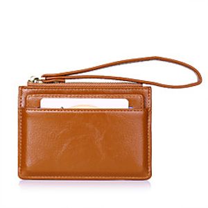 Unisex Bags PU Leather Coin Purse Zipper Solid Color Daily Outdoor Lace up 2021 Blushing Pink Silver Black Brown Lightinthebox