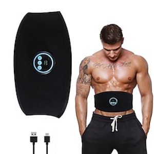 EMS Pulse Massage Belt Eletric Muscle Stimulator Abdominal Trainer Losing Weight Fitness Body Massager Lightinthebox