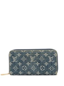 Louis Vuitton pre-owned Zippy logo wallet - Blue