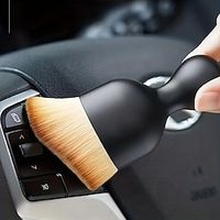 Car Interior Dust Removal Brush Air-conditioning Outlet Cleaning Brush Concave-convex Brush Car Gap Dust Removal Artifact Brush Soft Brush miniinthebox - thumbnail