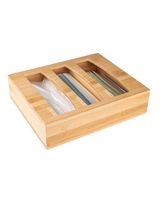 Little Storage Bamboo Sandwich Bag Organizer