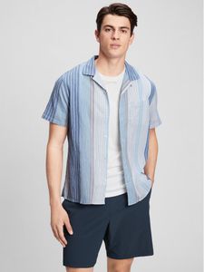 Print Button-Front Shirt