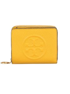 Perry Bombé Yellow Leather Wallet
