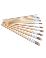 Harris Interior Woodwork Artists Round Brush Set - thumbnail