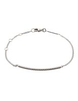 Curve Bracelet Small Full Diamond Pave - thumbnail