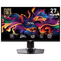 MSI MAG 271QPX E2 27-Inch WQHD QD-OLED 240Hz 0.03ms Gaming Monitor - 9S6-3CD89T-021