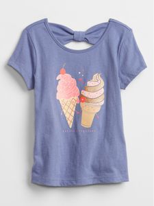 Toddler Bow Graphic T-Shirt